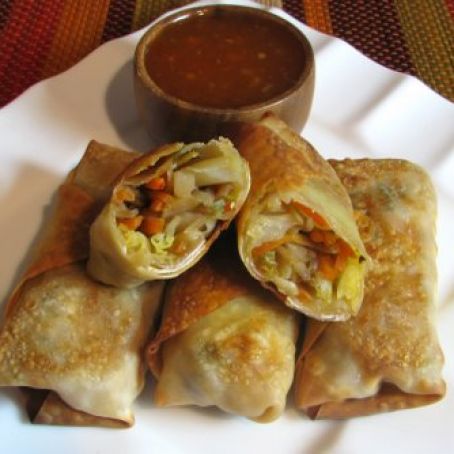 Baked Vegetable Egg Rolls