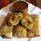 Baked Vegetable Egg Rolls