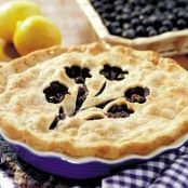 Fresh Blueberry Pie