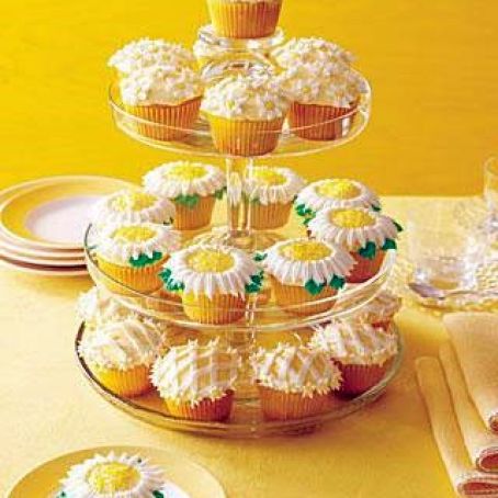 Daisy Cupcakes