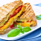 Grilled Cheese Pizza Sandwich