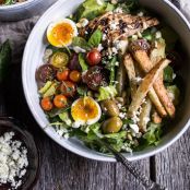 Greek Chicken Gyro Caesar Salad