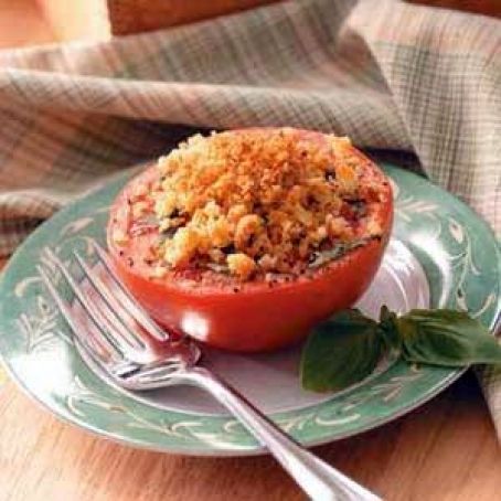 Basil Baked Tomatoes