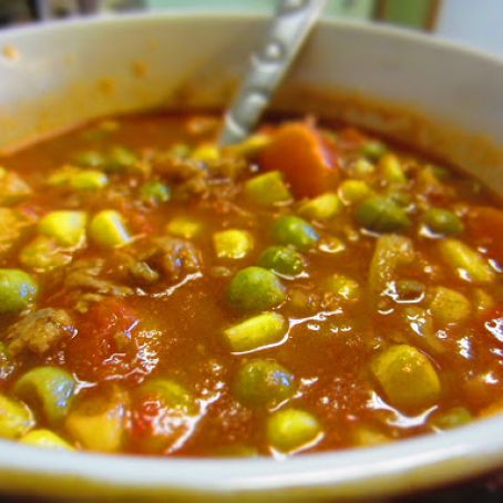 Beefy Vegetable Soup