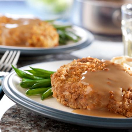 Baked Pork Chops & Gravy