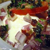 Hot Tomato and Mozzarella Salad