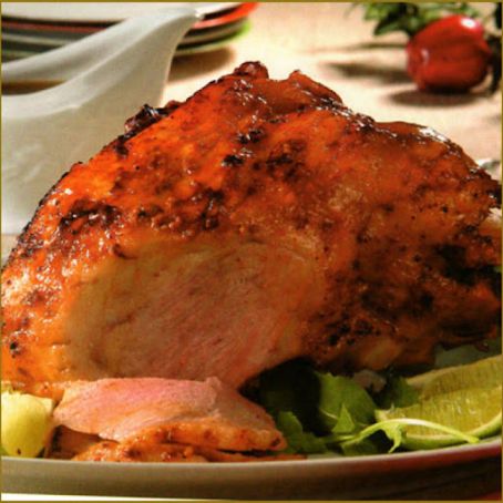 PIERNA DE PUERCO  AL HORNO LA GARNACHA