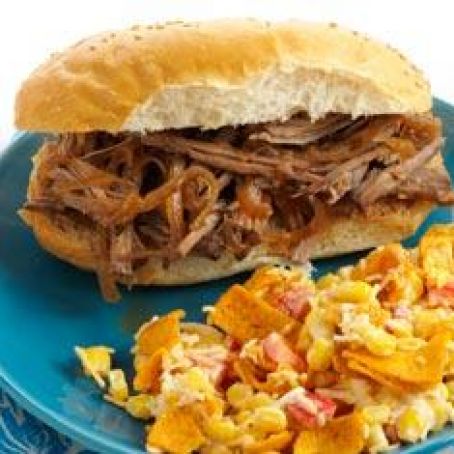Italian Shredded Beef Sandwiches