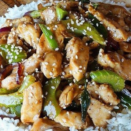 Black Pepper-Garlic Chicken