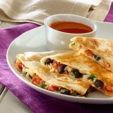 Black Bean Quesadillas