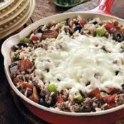 Italian Beef and Rice Skillet