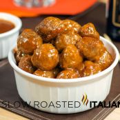 Sweet And Sour Meatball Poppers