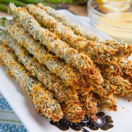 Crispy Baked Asparagus Fries