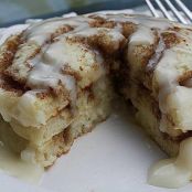 Cinnamon Roll Pancakes