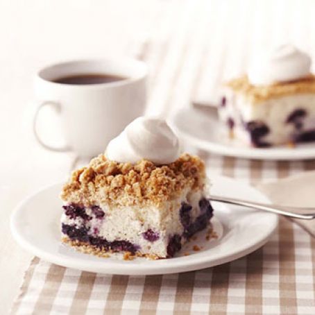 Blueberry Buckle Cake