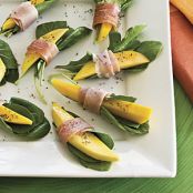 Prosciutto-Wrapped Mango Bites