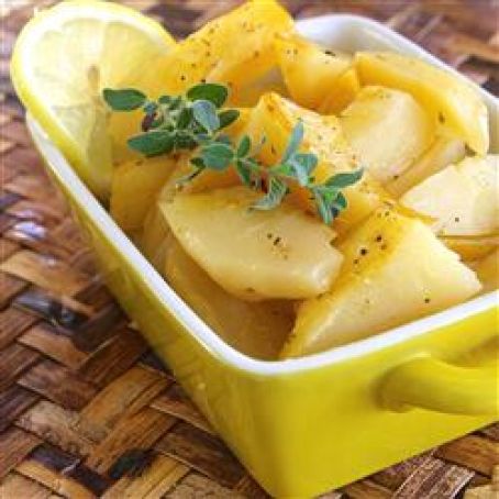 Greek-Style Lemon Roasted Potatoes