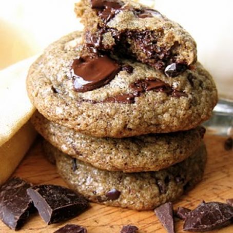 Buckwheat Chocolate Chip Cookies