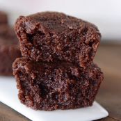 Brownies: Fudgy Coconut Oil Brownie Bites