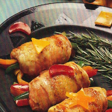 Sweet Pepper-Stuffed Chicken Breasts