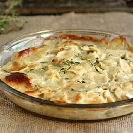 Parsnip and Thyme Gratin