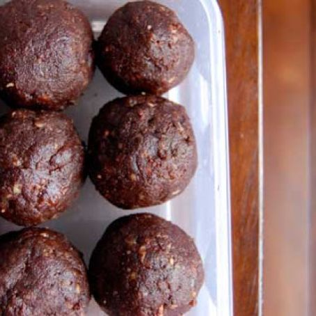 Brownie Bites, Raw, Paleo