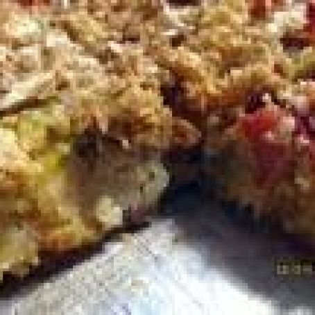 Rhubarb Dump Cake