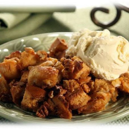 Butterscotch Pecan Bread Pudding
