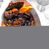 Brown Sugar and Orange-Glazed Baby Back Ribs