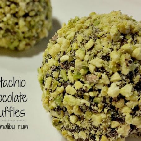 Pistachio Chocolate Truffles [Vegan, Gluten-Free]