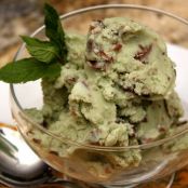 MINT CHOCOLATE CHIP ICE CREAM, DAIRY FREE