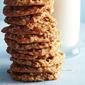Salty Caramel Oatmeal Cookies