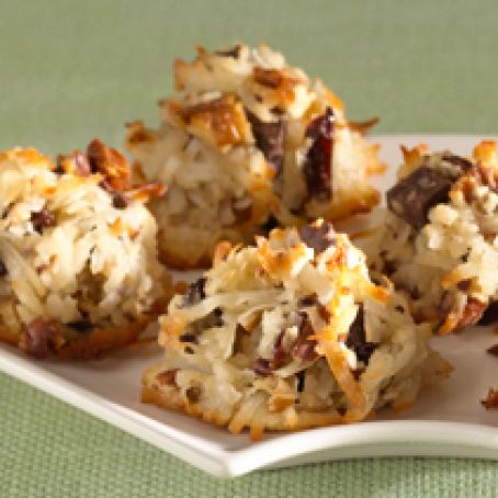 Chocolate-Cherry-Coconut Macaroons