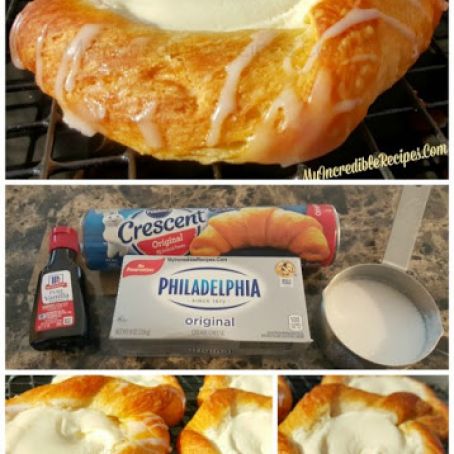 Crescent Cheese Danish