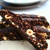 Chocolate Hazelnut Biscotti