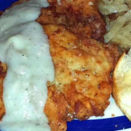 Southern Buttermilk Chicken Fried Pork Chops