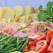 Roasted Salmon Nicoise Platter