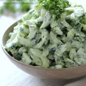 CREAMY CUCUMBER SALAD