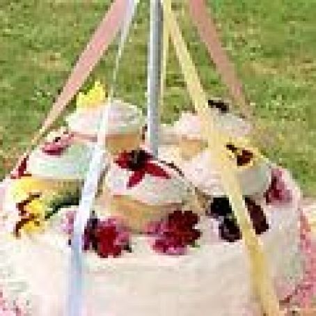 May Day Centerpiece Cake