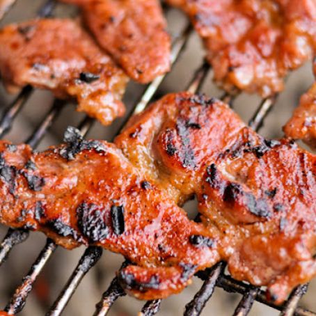 Tocino (Filipino-Style Grilled Cured Pork)