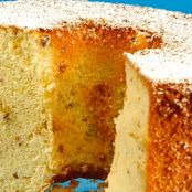 Hazelnut Orange Chiffon Cake