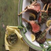 Rack of Lamb with Mint and Capers