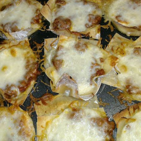 Mini Lasagna Cups