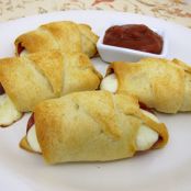 Crescent Pepperoni Roll-Ups | Plain Chicken