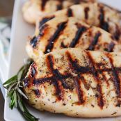 Grilled Honey Mustard Rosemary Chicken