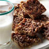 Salted Caramel Shortbread Squares