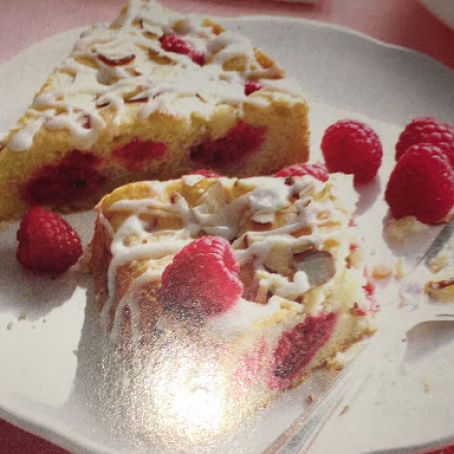 Raspberry Almond Coffee Cake