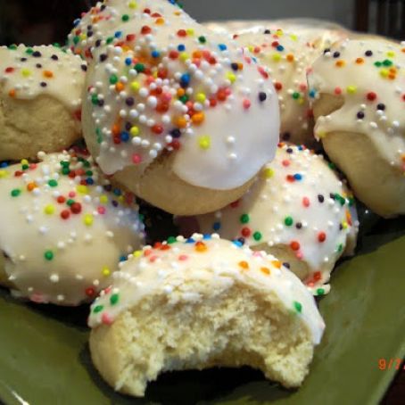 Anise Glazed Cookies