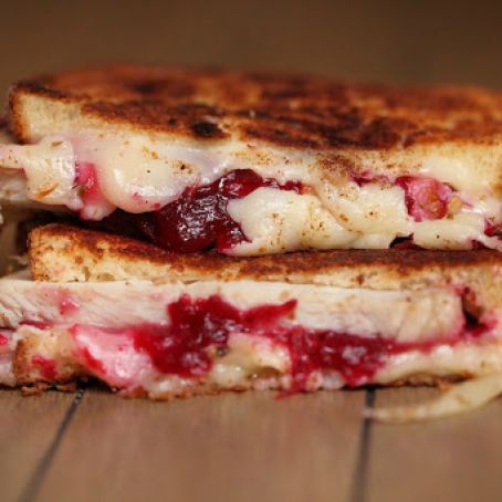 The Ultimate Thanksgiving Leftover Grilled Cheese
