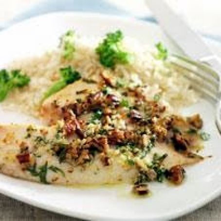 Pecan-Parmesan Fish Fillets